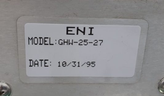 ENI GHW 25-27