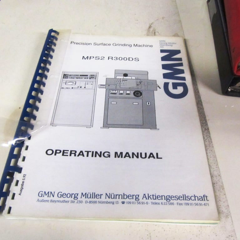 GMN MPS 2 R 300 DS Grinder