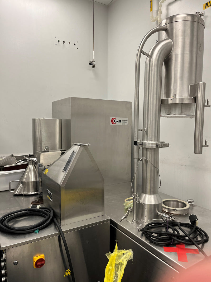 Glatt GPCG 3 Fluid Bed Dryer Granulator