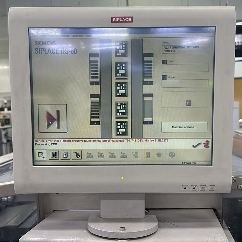 Siemens Siplace HS 60 Pick and Place