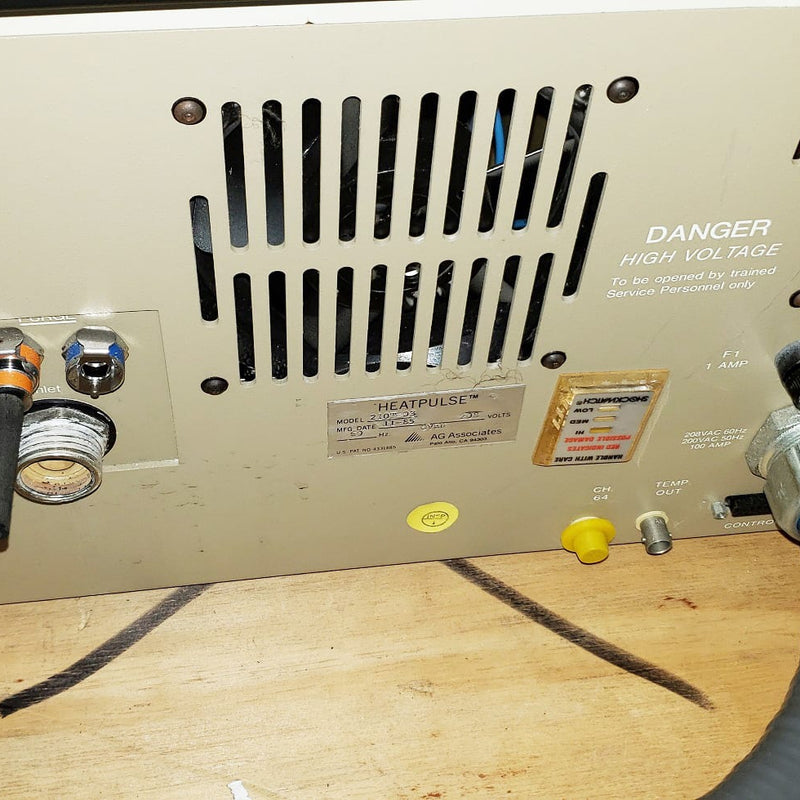 AG Associates Heatpulse 210 Oven