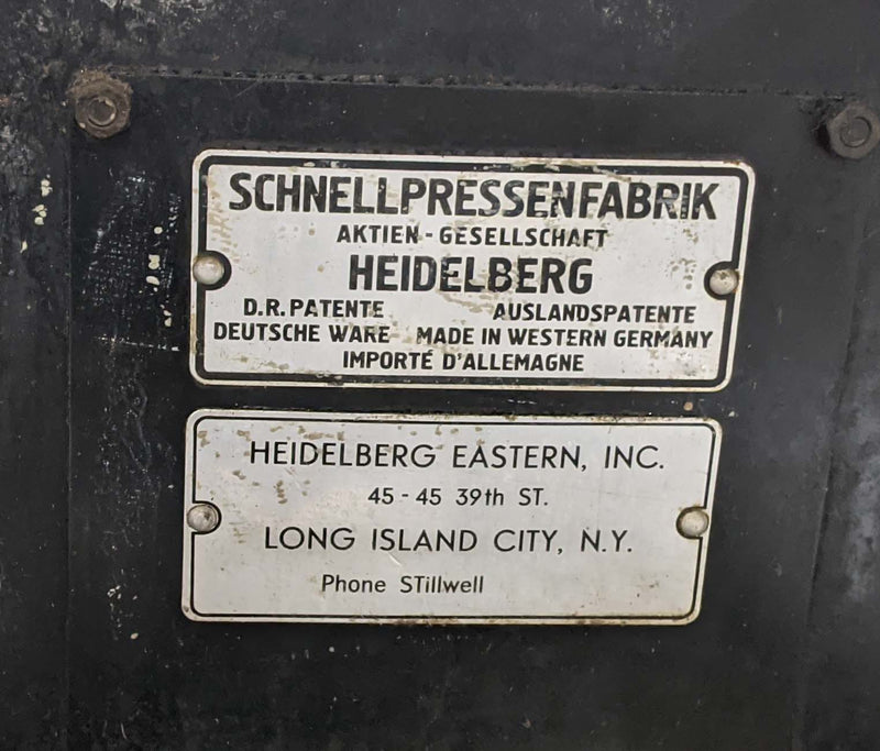 Heidelberg Windmill Feeder
