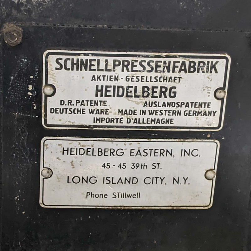 Heidelberg Windmill Feeder