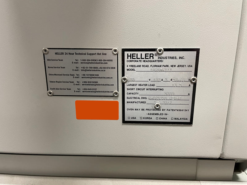 Heller 1809 MK III SMT Reflow Oven