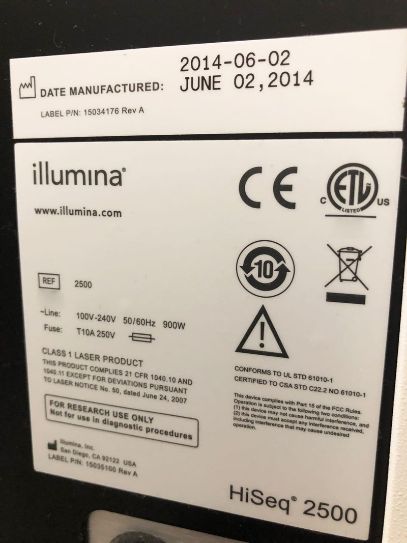 Illumina HiSeq 2500