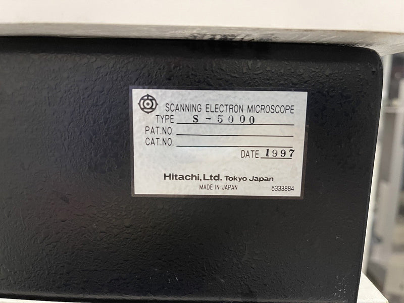 Hitachi S 5000 SEM (Scanning Electron Microscope)