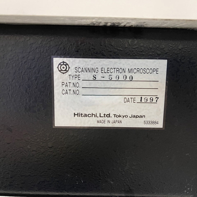 Hitachi S 5000 SEM (Scanning Electron Microscope)
