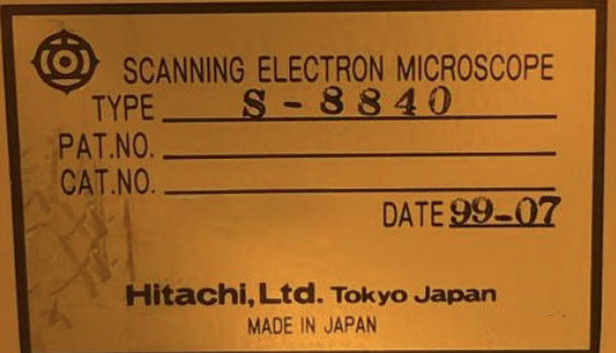 Hitachi S 8840 SEM (Scanning Electron Microscope)