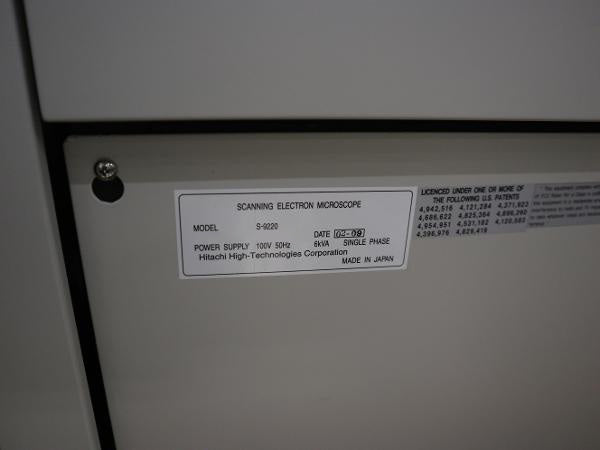Hitachi S 9220 CD-SEM (Critical Dimension Scanning Electron Microscope)