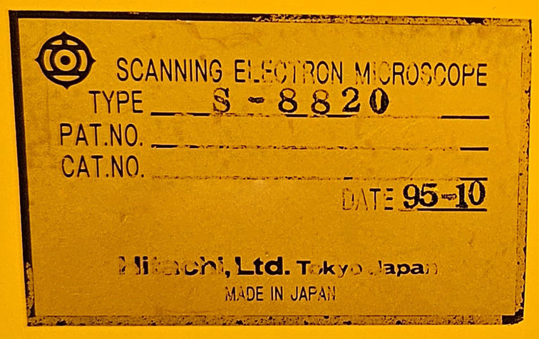 Hitachi S 8820 CD-SEM (Critical Dimension Scanning Electron Microscope)