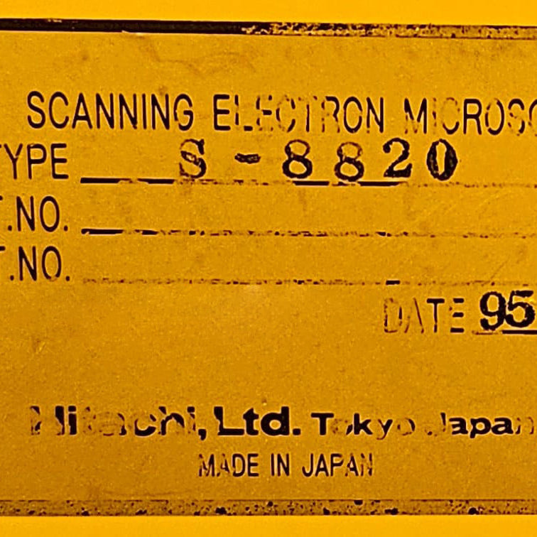 Hitachi S 8820 CD-SEM (Critical Dimension Scanning Electron Microscope)