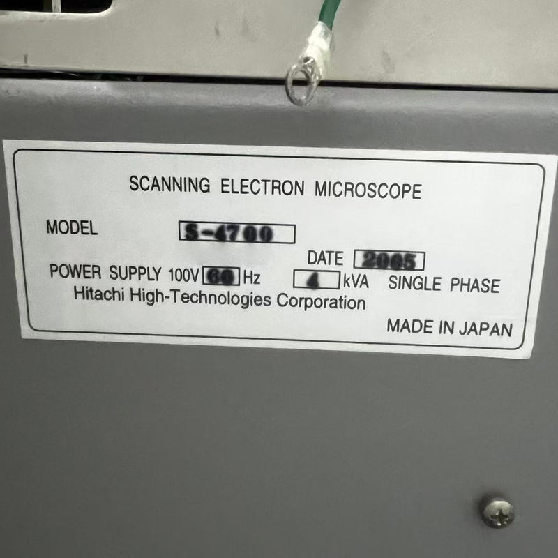 Hitachi S 4700 FE-SEM (Field Emission Scanning Electron Microscope)