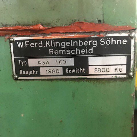 Klingelnberg AWG 160 Hob Sharpener