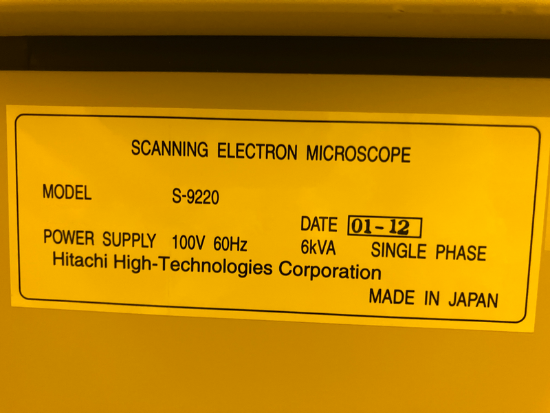 Hitachi S 9220 CD-SEM (Critical Dimension Scanning Electron Microscope)