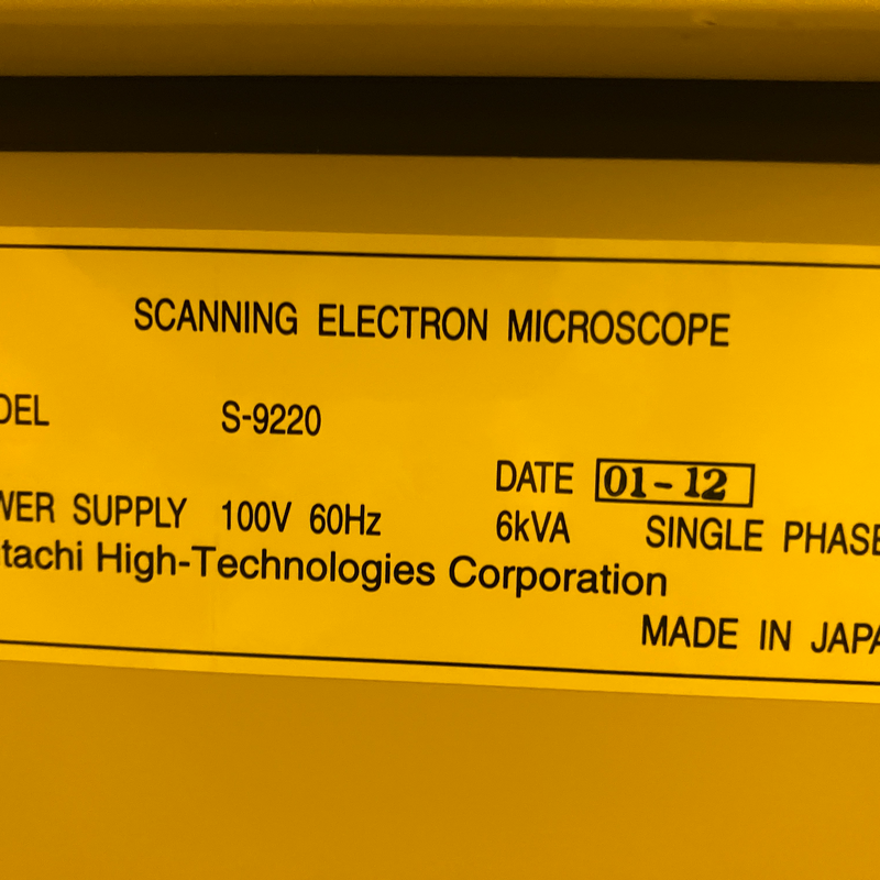 Hitachi S 9220 CD-SEM (Critical Dimension Scanning Electron Microscope)