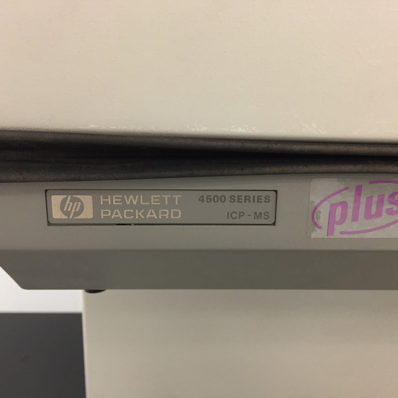 Agilent / Varian 4500 ICP-MS (Inductively Coupled Plasma - Mass Spectrometer)