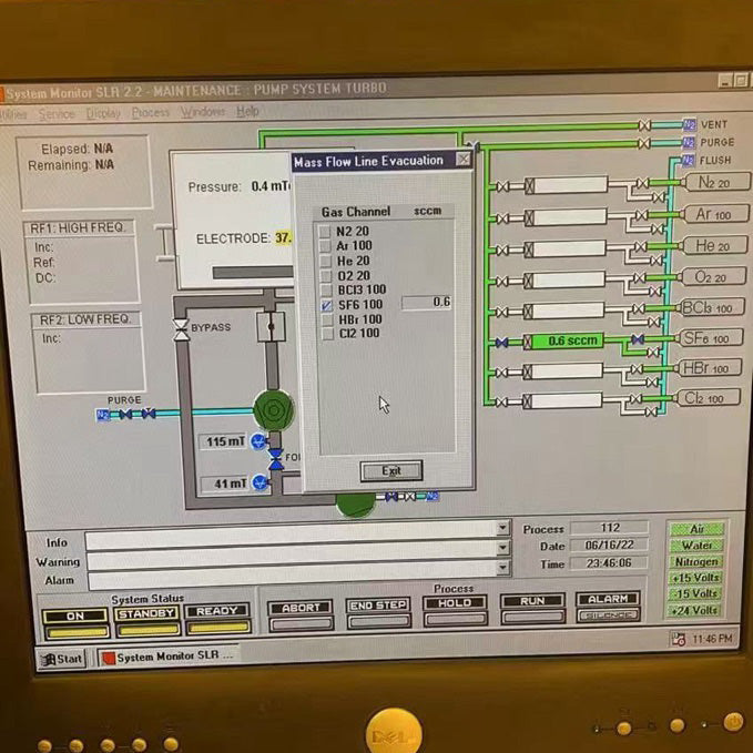 Plasmatherm / Unaxis ICP Etcher (Inductively Coupled Plasma)