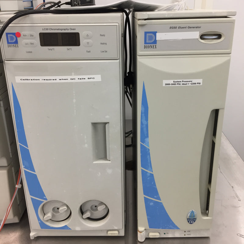 Dionex ICS 2500 Cation Ion Chromatography System