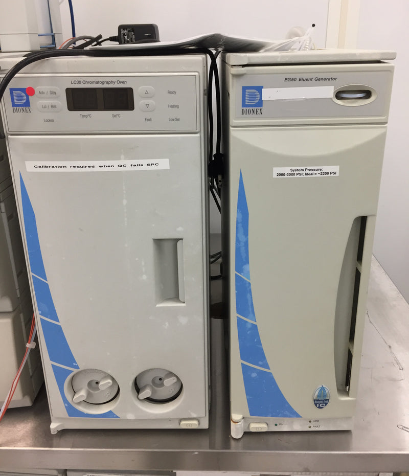 Dionex ICS 2500 Cation Ion Chromatography System
