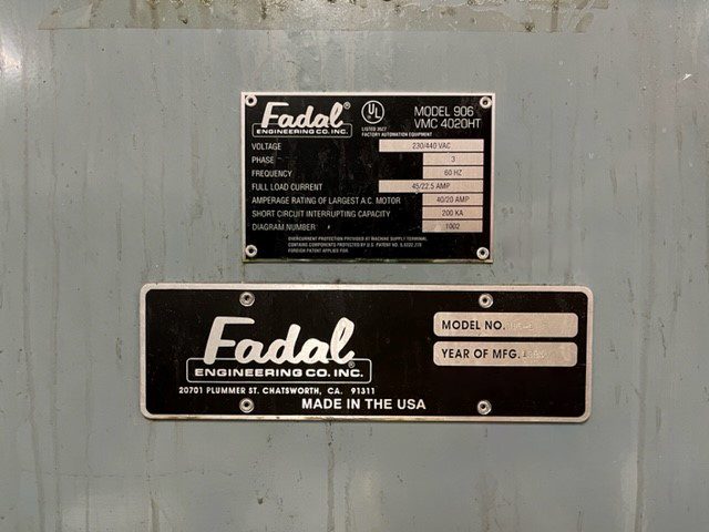 Fadal 4020