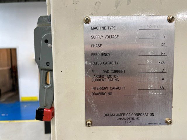 Okuma MX 45 VAE