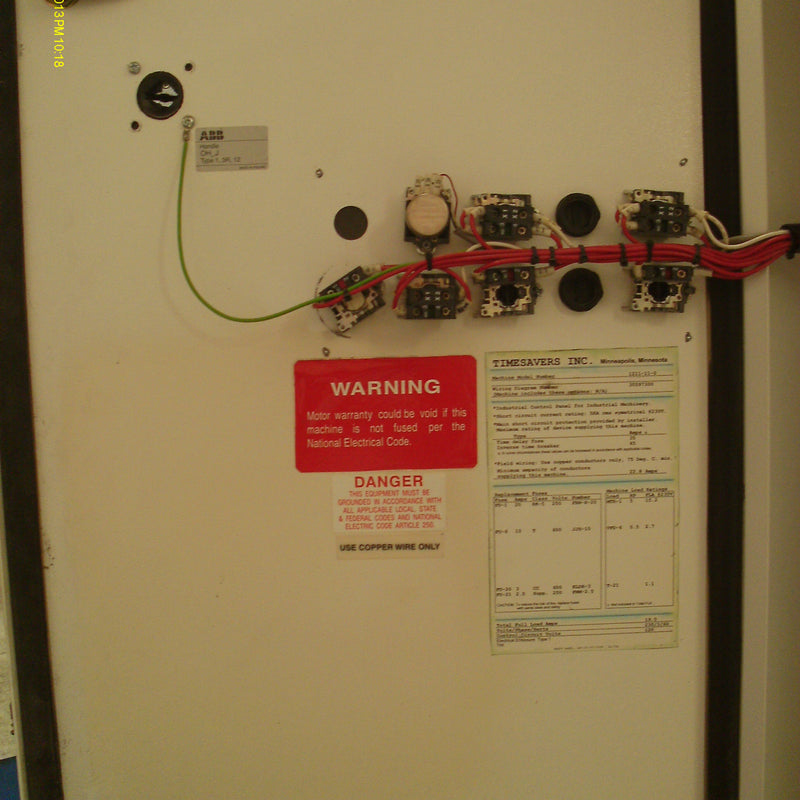 Timesavers 1211-11-0 Dry Deburring Machine