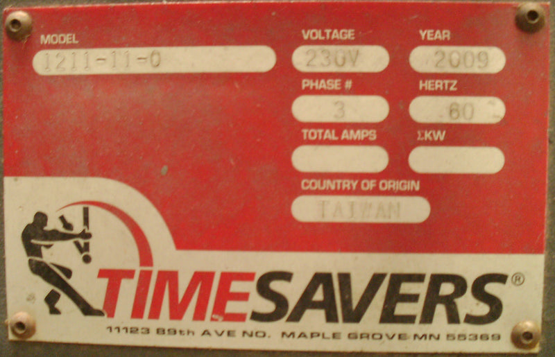 Timesavers 1211-11-0 Dry Deburring Machine
