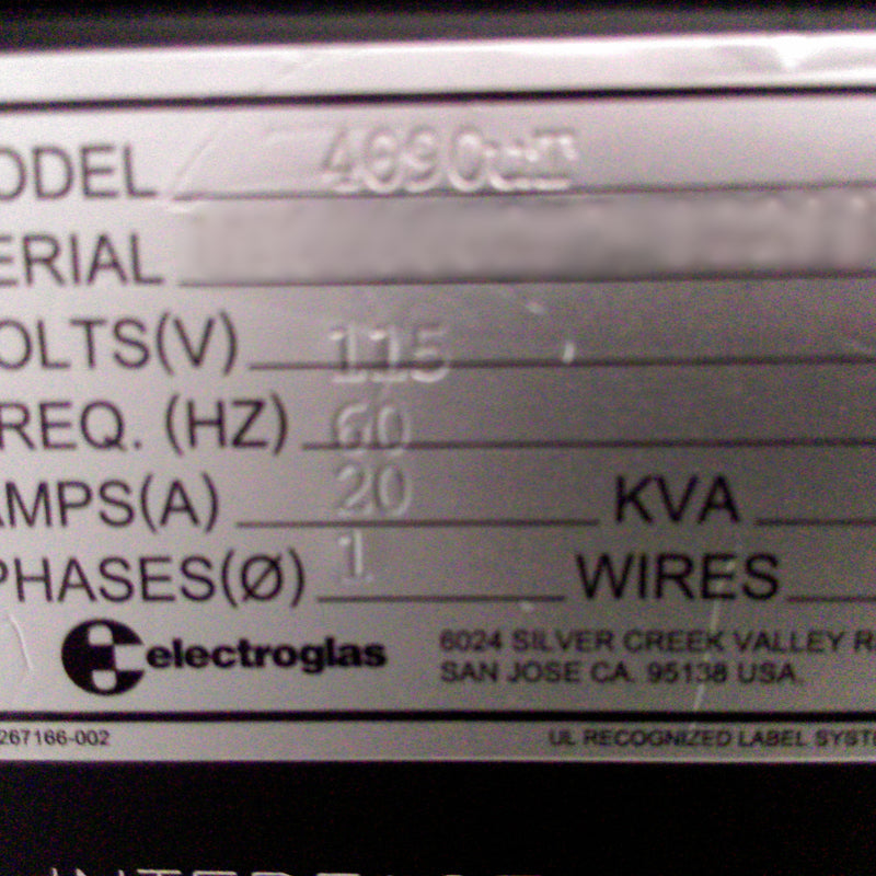 Electroglas 4090 u Thin Prober