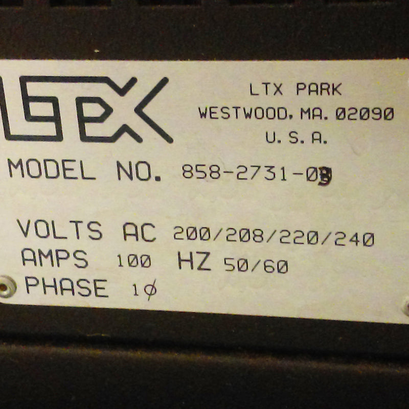 LTX / Credence Synchromaster II Tester