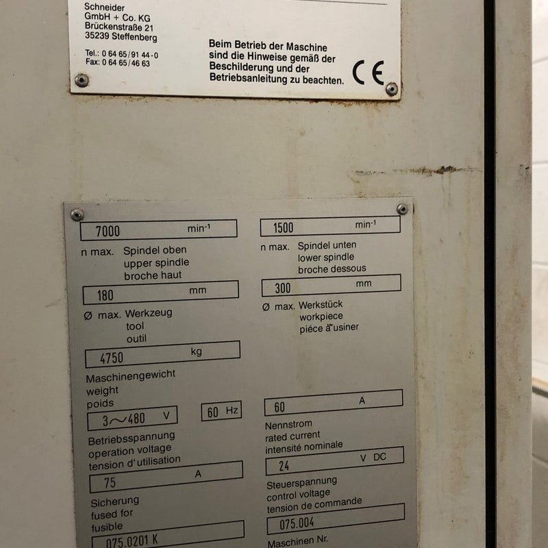 Schneider SLG 301 CNC