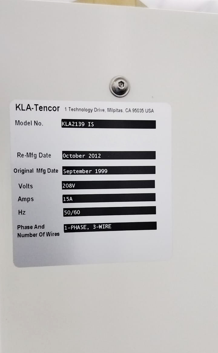 KLA ILM 2139 Patterned Wafer Inspection