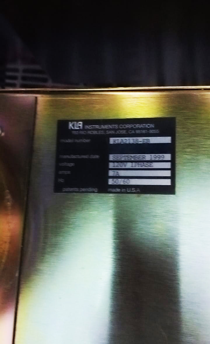 KLA ILM 2139 Patterned Wafer Inspection