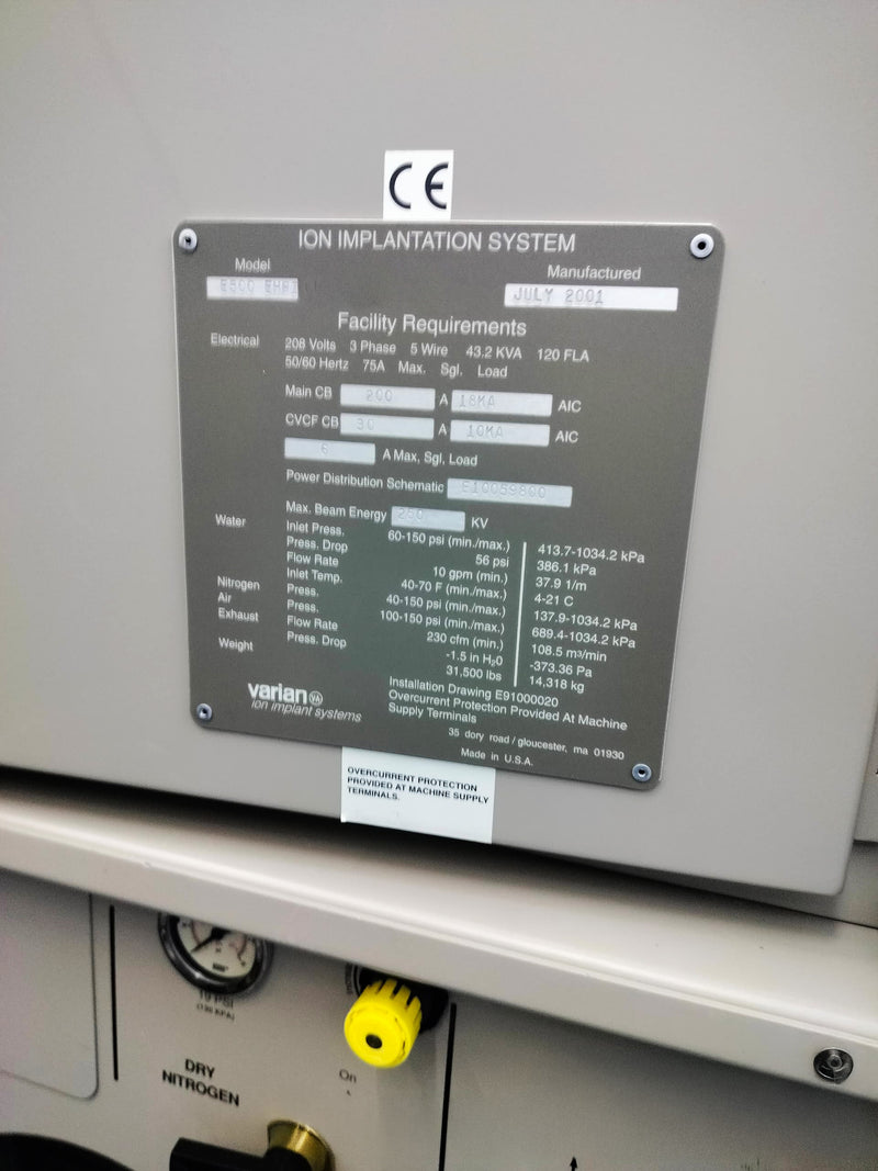 Varian EHPI 500 Medium Current Implanter