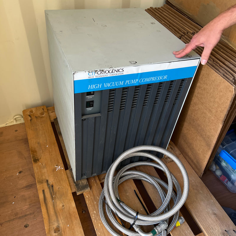 CTI 8510 High Vacuum Pump Compressor