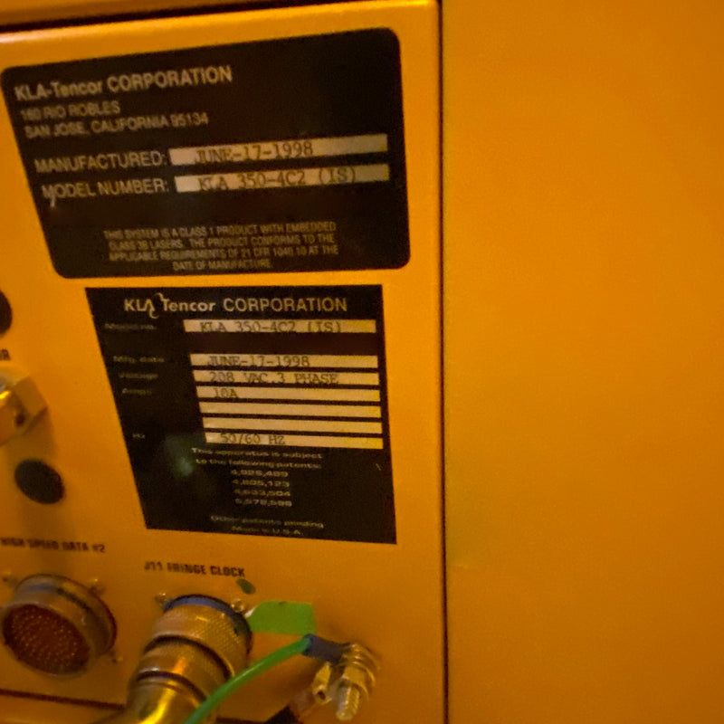 KLA 301 350-4 C 2 Photomask Inspection