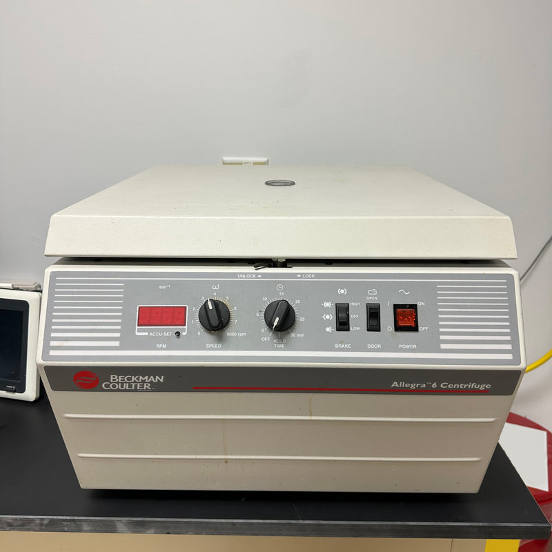 Beckman Coulter Allegra 6 Benchtop Centrifuge