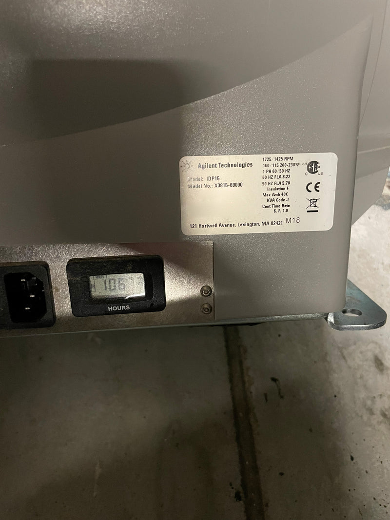 Agilent IDP 15 Triscoll Pump