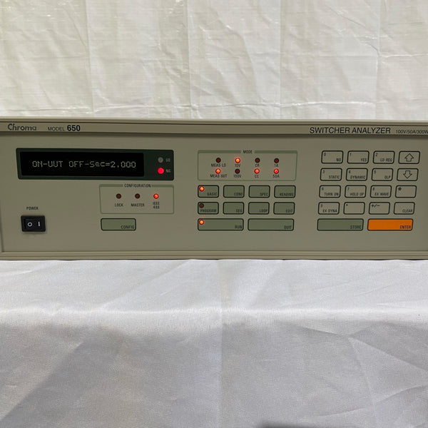 Chroma 650 Switcher Analyzer