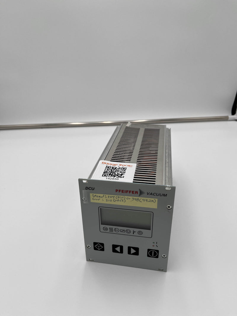 Pfeiffer DCU 400 Digital Control Unit / Turbomolecular Pump Controller
