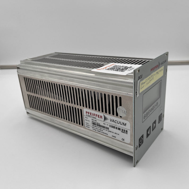 Pfeiffer DCU 400 Digital Control Unit / Turbomolecular Pump Controller