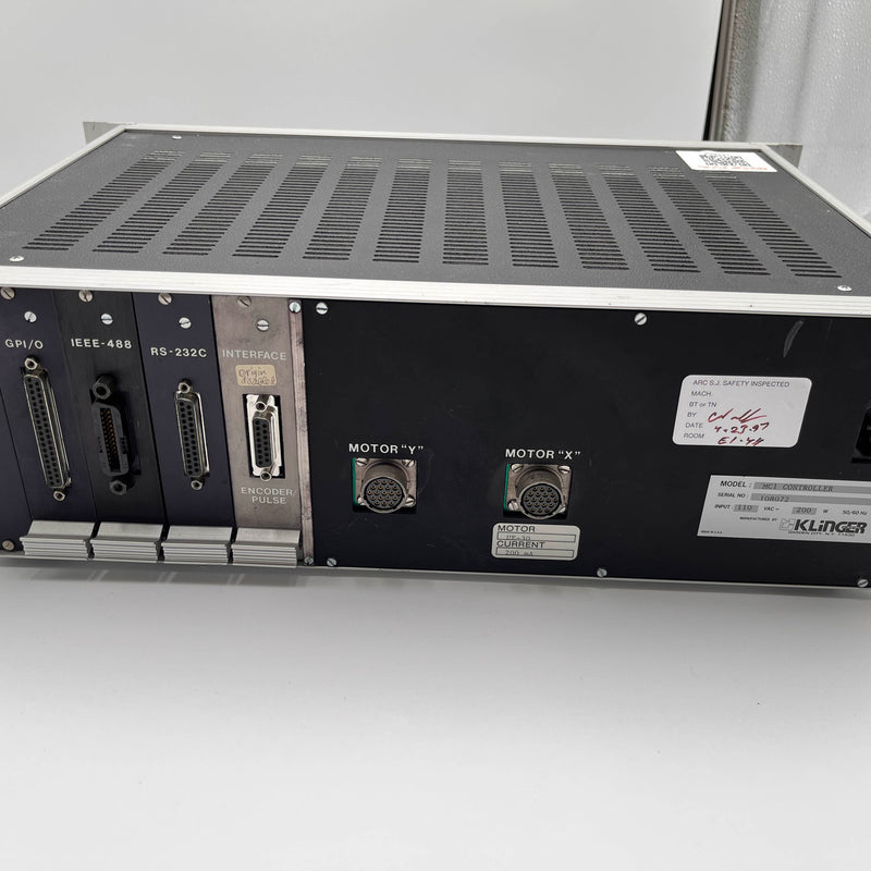 Klinger MC 1 Programmable Motor Controller