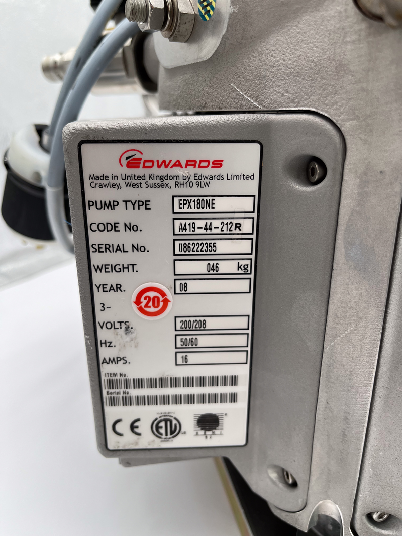 Edwards EPX 180 NE High Vacuum Turbo Pump