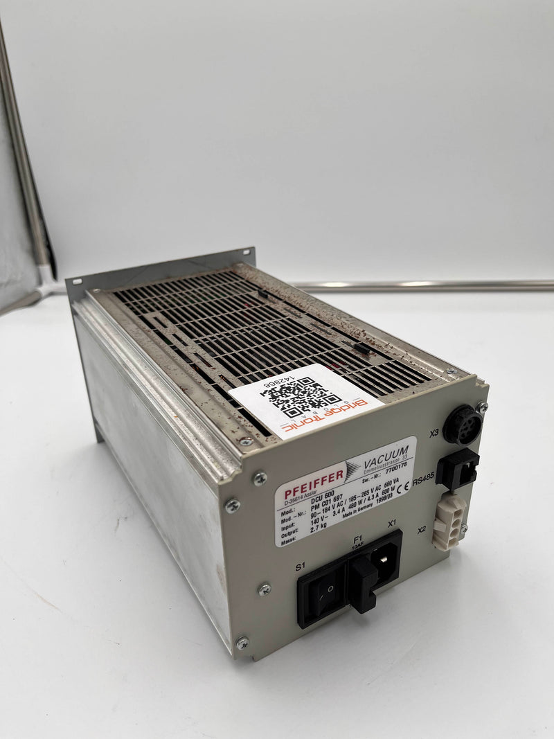Pfeiffer DCU 600 Turbo Pump Controller