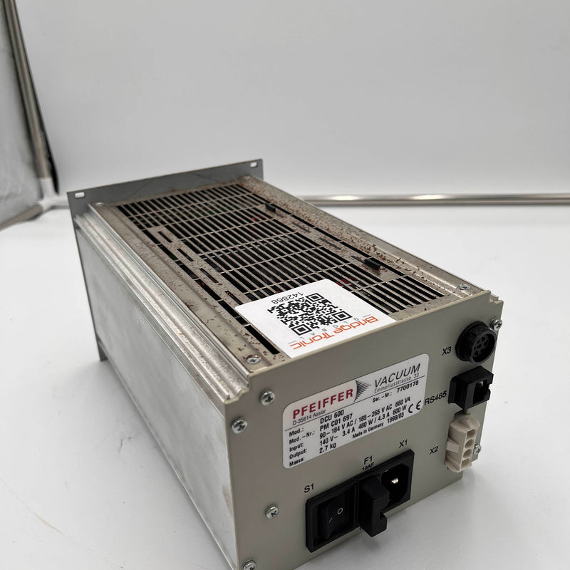 Pfeiffer DCU 600 Turbo Pump Controller