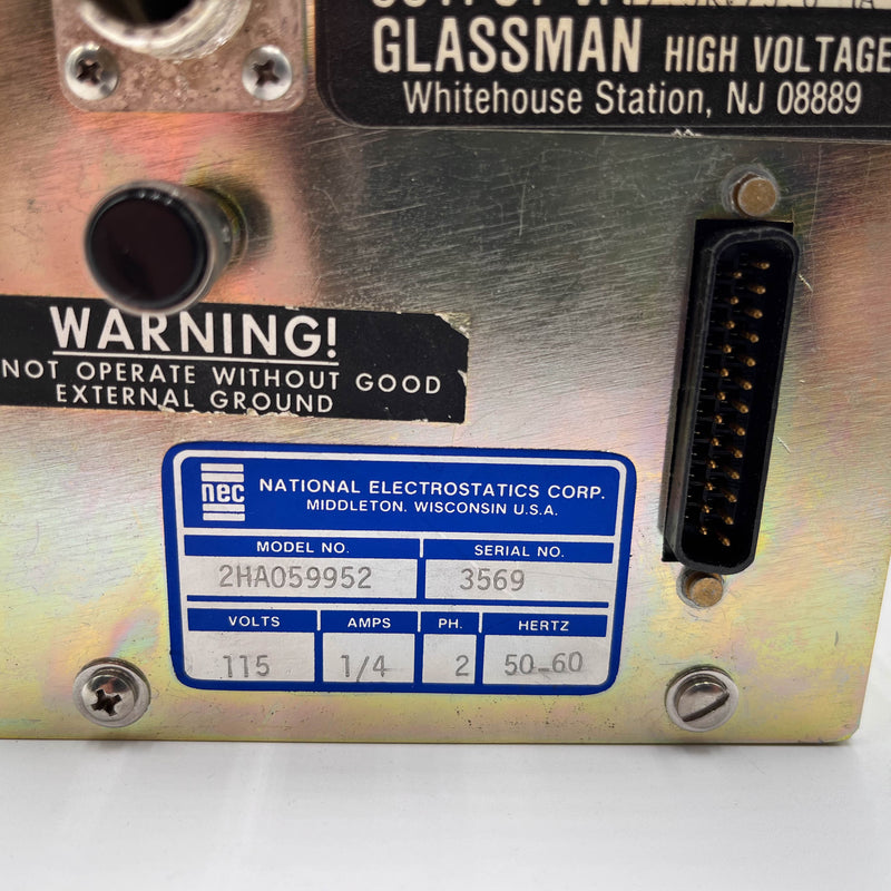 Glassman MX 7 5 P DC Power Supply