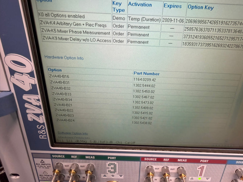 Rhode & Schwartz ZVA 40 Vector Network Analyzer
