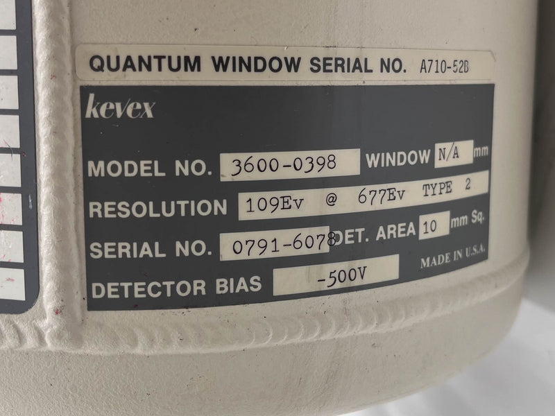 Kevex Nitrogen Tank