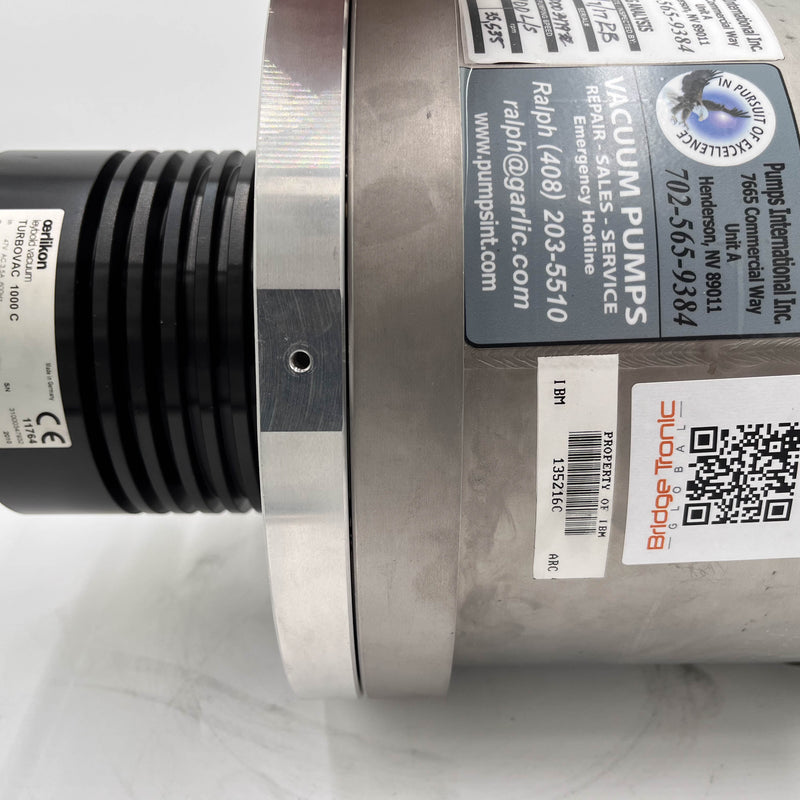 Leybold Turbovac 1000 C Turbomolecular Vacuum Pump