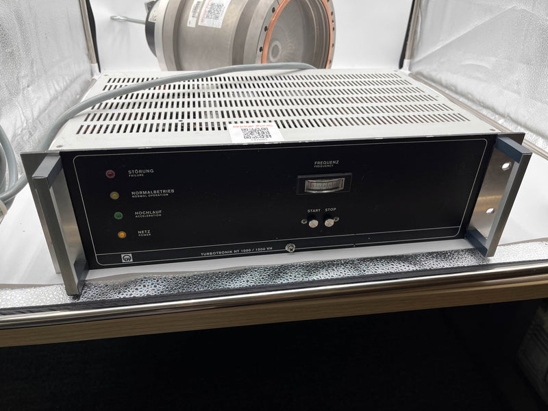 Leybold Turbotronik NT 1000 / 1500 vH Turbo Vacuum Pump Controller