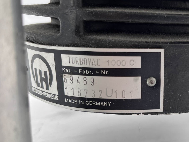 Leybold Turbovac 1000 C Turbomolecular Vacuum Pump